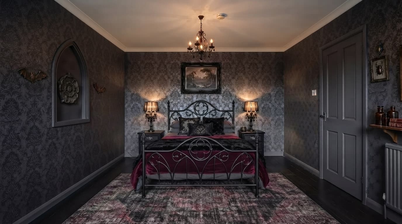 Gothic Bedroom - after