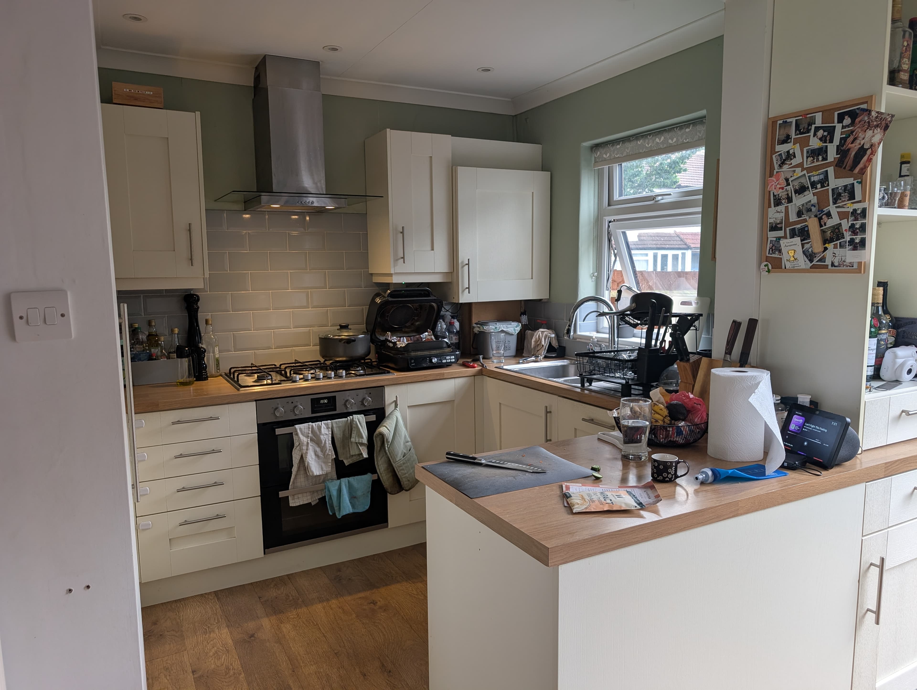 Portuguese Influence Kitchen Makeover - before