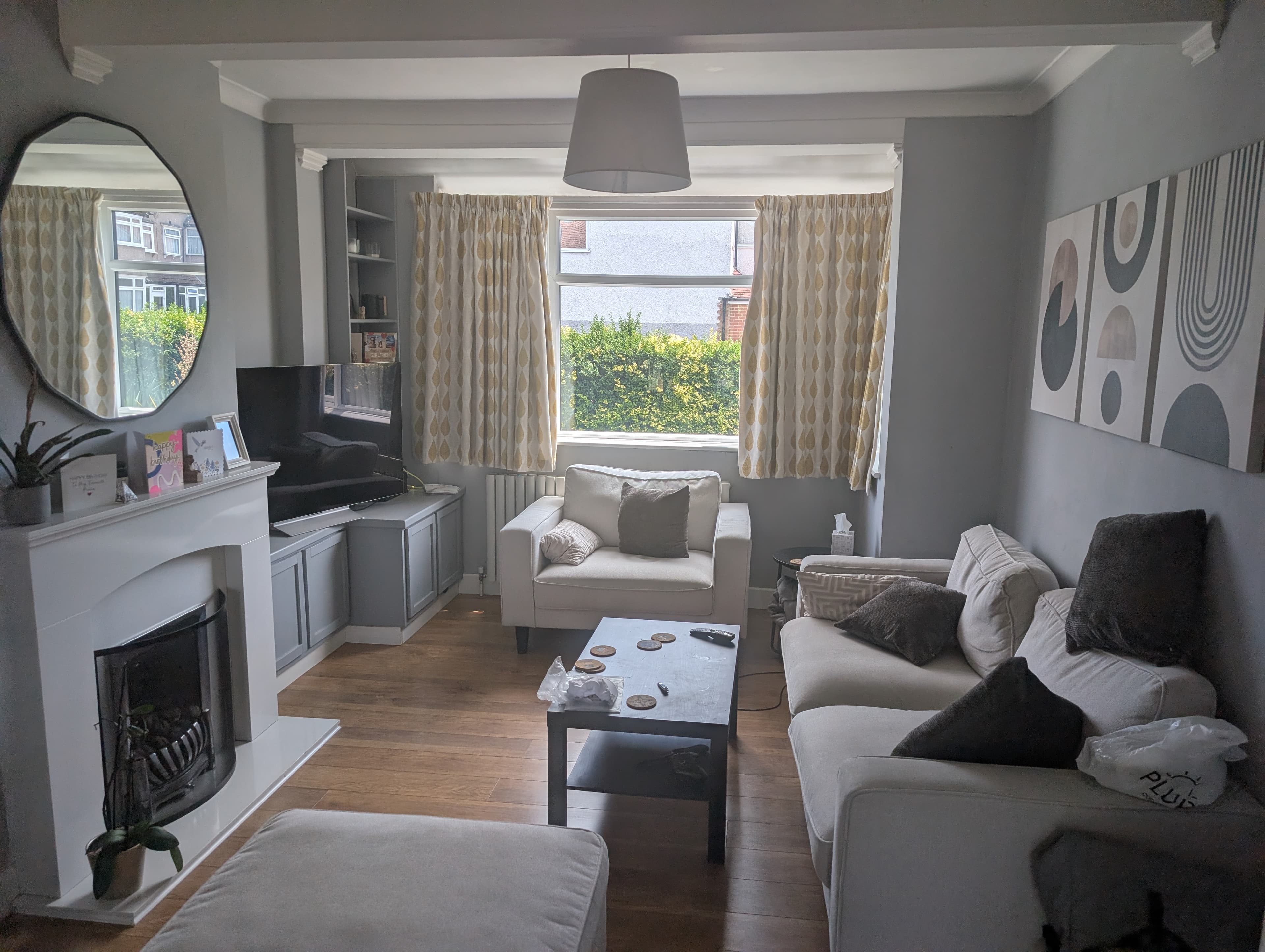 Living room revamp - before